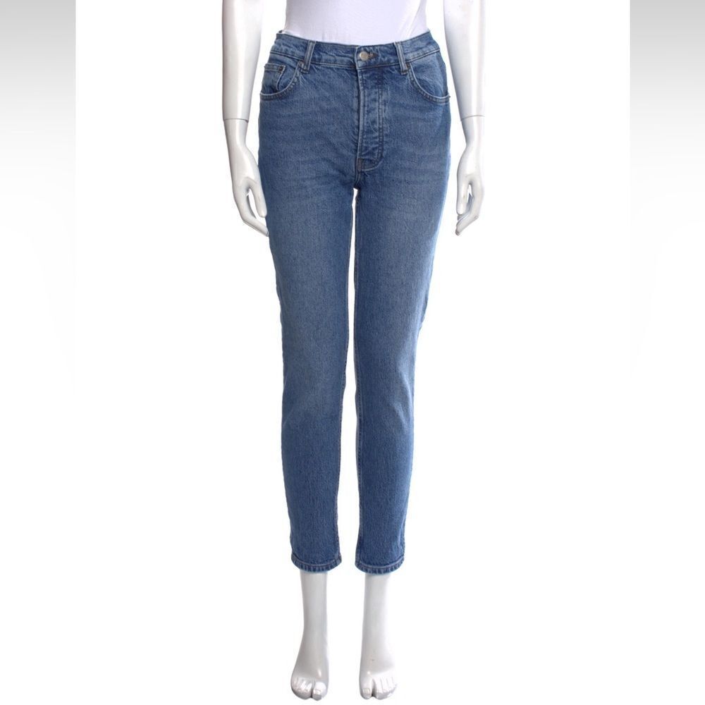 Reformation Mid-Rise Straight Leg Jeans